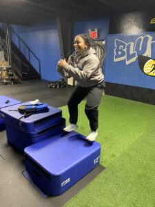 Simarah McPherson box Jump