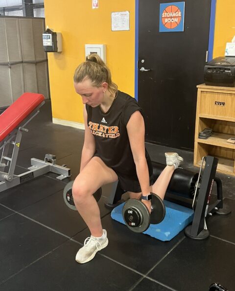 Women Working out in the fitness center