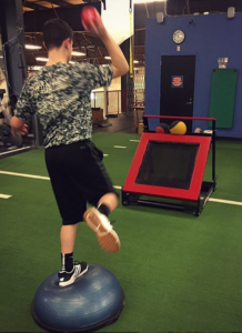 Upper body plyo throw