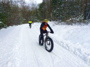 People cycling