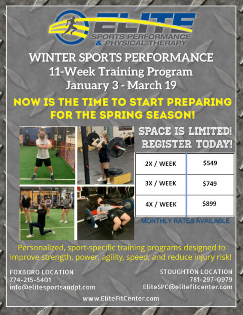 Winter Sports Training program banner