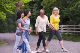 old women walking